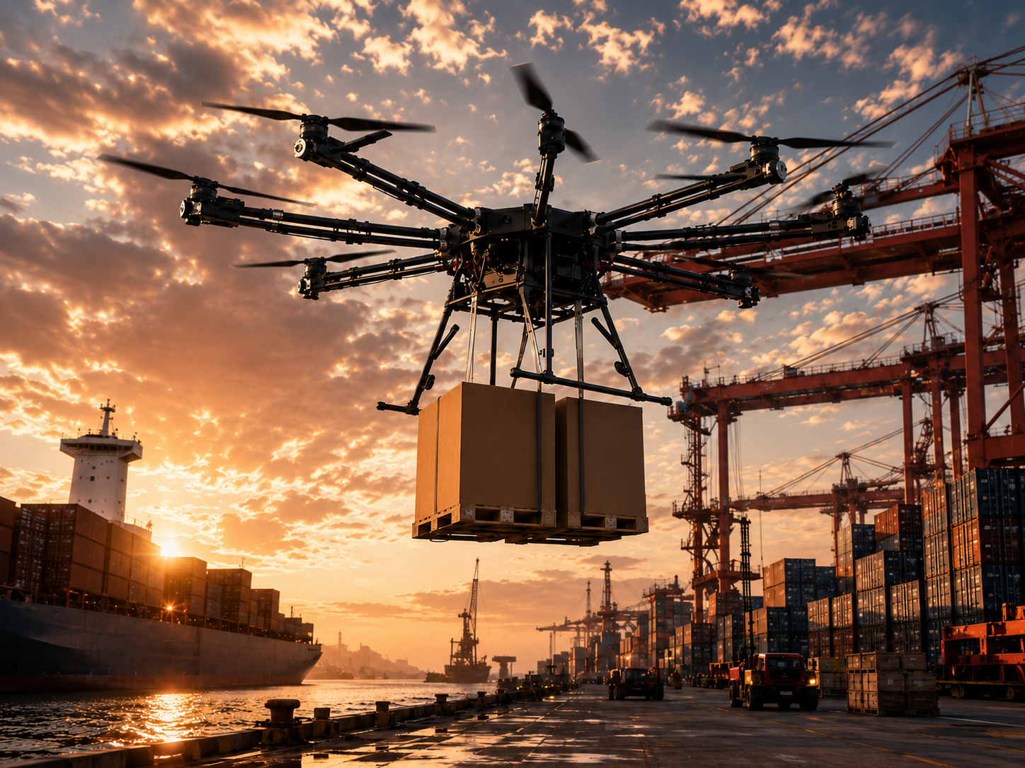 Heavy-Lift Cargo UAVs — BC Series representative platform